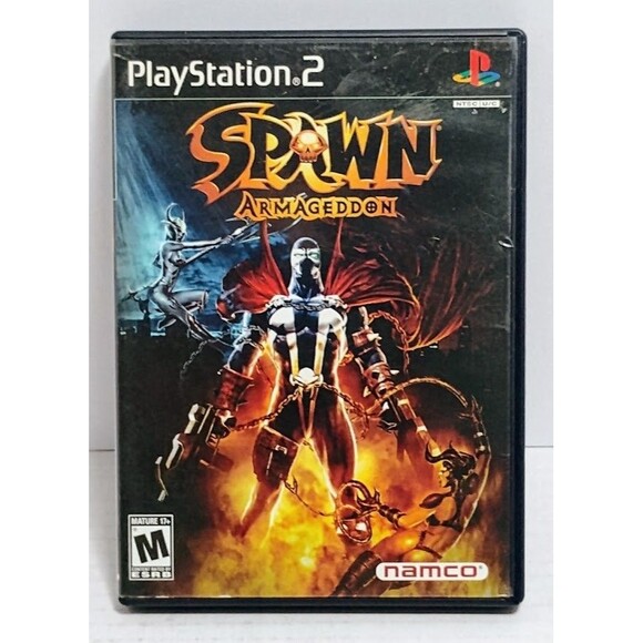 2003 SONY PLAYSTATION 2 PS2 NAMCO SPAWN ARMAGEDDON CASE & CASE ART ONLY NO GAME - Picture 1 of 5